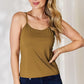 BASIC BAE Full Size Round Neck Slim Cami at Bella Road