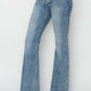 Mid-rise bootcut jeans by Risen Jeans - love the comfy fit, trendy flared hem, and versatile style for any occasion.