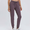 Tied Joggers with Pockets - Light Mauve