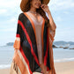 BELLA ROAD Openwork Color Block Plunge Cover-Up at Bella Road