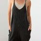 Waffle Knit Side Pocket Jumpsuit