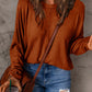 DOUBLE TAKE Full Size Round Neck Long Sleeve T-Shirt at Bella Road