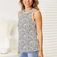 DOUBLE TAKE Printed Round Neck Tank at Bella Road