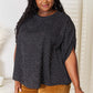 DOUBLE TAKE Printed Dolman Sleeve Round Neck Blouse at Bella Road