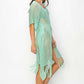 HYFVE Drawstring Waist Fringed Hem Cover Up at Bella Road