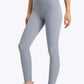 Ultra soft high waist leggings in a light gray color, perfect for yoga and athleisure looks with a comfortable fit.