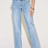 Judy Blue V Front Waistband Straight Jeans | Full Size - Light