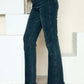 Stylish Judy Blue button fly hem destroy straight jeans with trendy distressed detailing for a chic casual look.