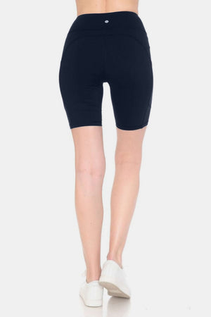 High Waist Active Shorts | Full Size