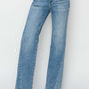 RISEN High Rise Ankle Straight Jeans - Medium