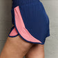 NINEXIS Put In Work High Waistband Contrast Detail Active Shorts at Bella Road