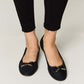 FOREVER LINK Metal Buckle Flat Loafers at Bella Road