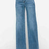 bytos Full Size High Rise Wide Leg Jeans with Pockets - Medium