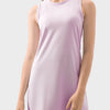 Millennia Round Neck Sleeveless Active Dress - Blush Pink