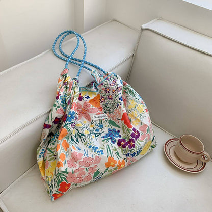 Printed Spaghetti Strap Shoulder Bag