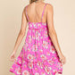 CULTURE CODE Full Size Floral Ruffled Cami Dress at Bella Road