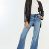 Kancan High Rise Wide Leg Jeans - Medium