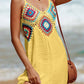 Cutout V-Neck Cover-Up Dress