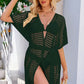 BELLA ROAD Openwork Tie Waist Cover Up at Bella Road