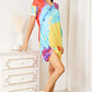 DOUBLE TAKE Tie-Dye V-Neck Twisted Dress at Bella Road