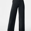 Bella Road High Rise Cropped Wide Leg Jeans - Black