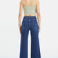 BAYEAS Full Size High Waist Cat's Whisker Wide Leg Jeans at Bella Road