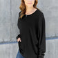 DOUBLE TAKE Full Size Round Neck Long Sleeve T-Shirt at Bella Road