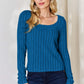 Ribbed Long Sleeve T-Shirt