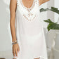 BELLA ROAD Tassel Scoop Neck Wide Strap Cover-Up at Bella Road