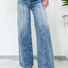 High Waist Wide Leg Jeans - Medium