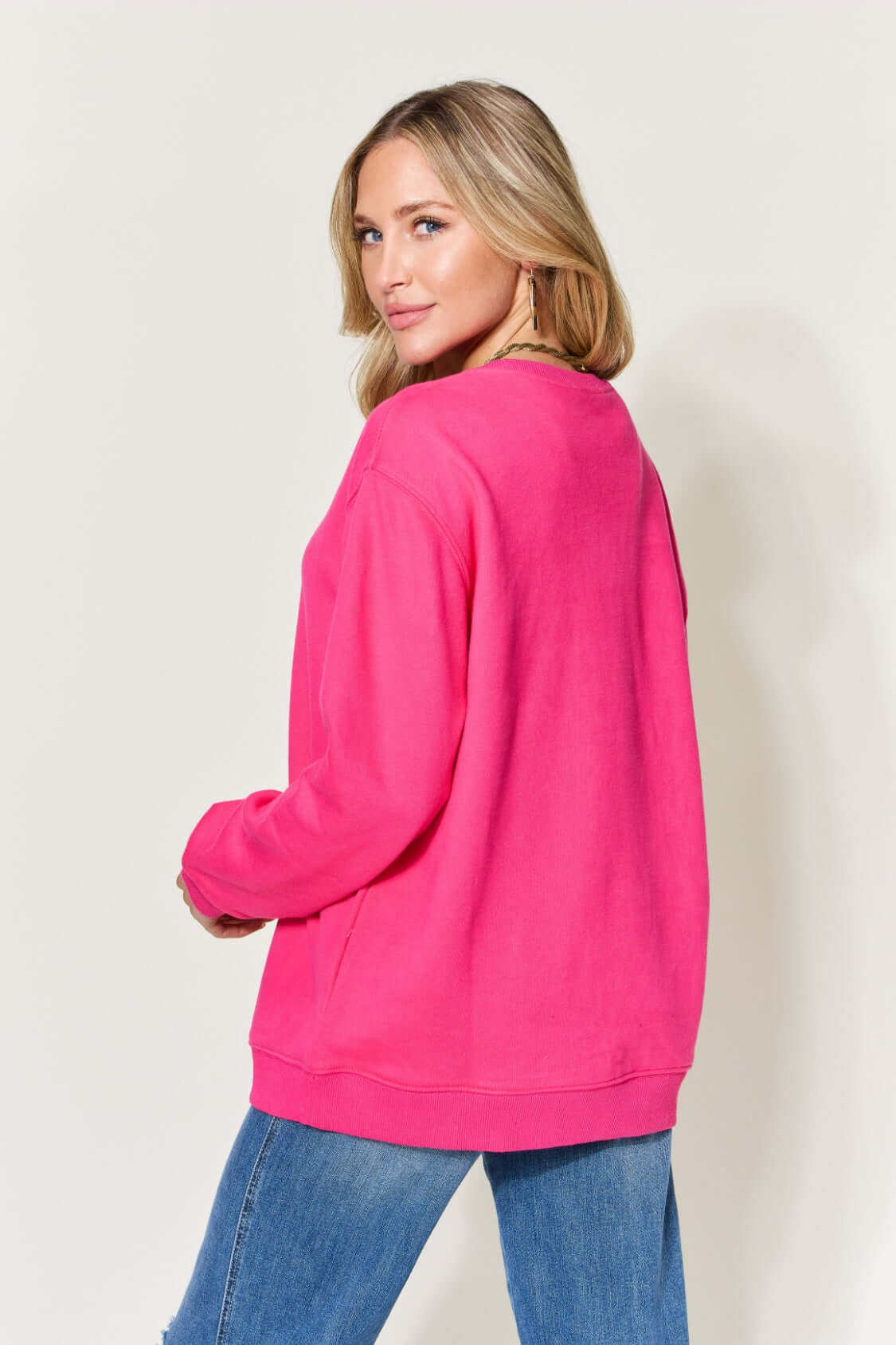 SIMPLY LOVE Full Size OUT OF OFFICE Sweatshirt at Bella Road