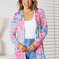 DOUBLE TAKE Floral Open Front Long Sleeve Cardigan at Bella Road