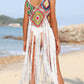 BELLA ROAD Fringe Spaghetti Strap Cover-Up at Bella Road