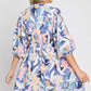 GEEGEE Floral Print Mini Dress at Bella Road