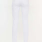 High Rise Ankle Skinny Jeans in white, showcasing back view and flattering fit, perfect for stylish and versatile outfits.