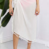 Relax and Refresh Tassel Wrap Cover-Up - White