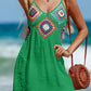 Cutout V-Neck Cover-Up Dress