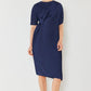 MARINA WEST SWIM Pleated Dolman Sleeve Dress at Bella Road