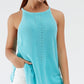 BELLA ROAD Round Neck Spaghetti Strap Sleeveless Cover Up at Bella Road