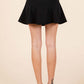 GEEGEE 2-Bow Pleated Mini Skirt at Bella Road