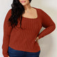 Ribbed Long Sleeve T-Shirt