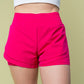 Full Size High Waisted Knit Shorts