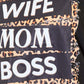 SIMPLY LOVE WIFE MOM BOSS Leopard Graphic T-Shirt at Bella Road