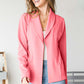 HEIMISH Open Front Long Sleeve Blazer at Bella Road