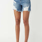 High Waisted Distressed Denim Shorts by Risen Jeans, perfect summer essential featuring edgy style with comfortable fit and versatile pairing options.