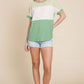 Color Block Short Sleeve T-Shirt