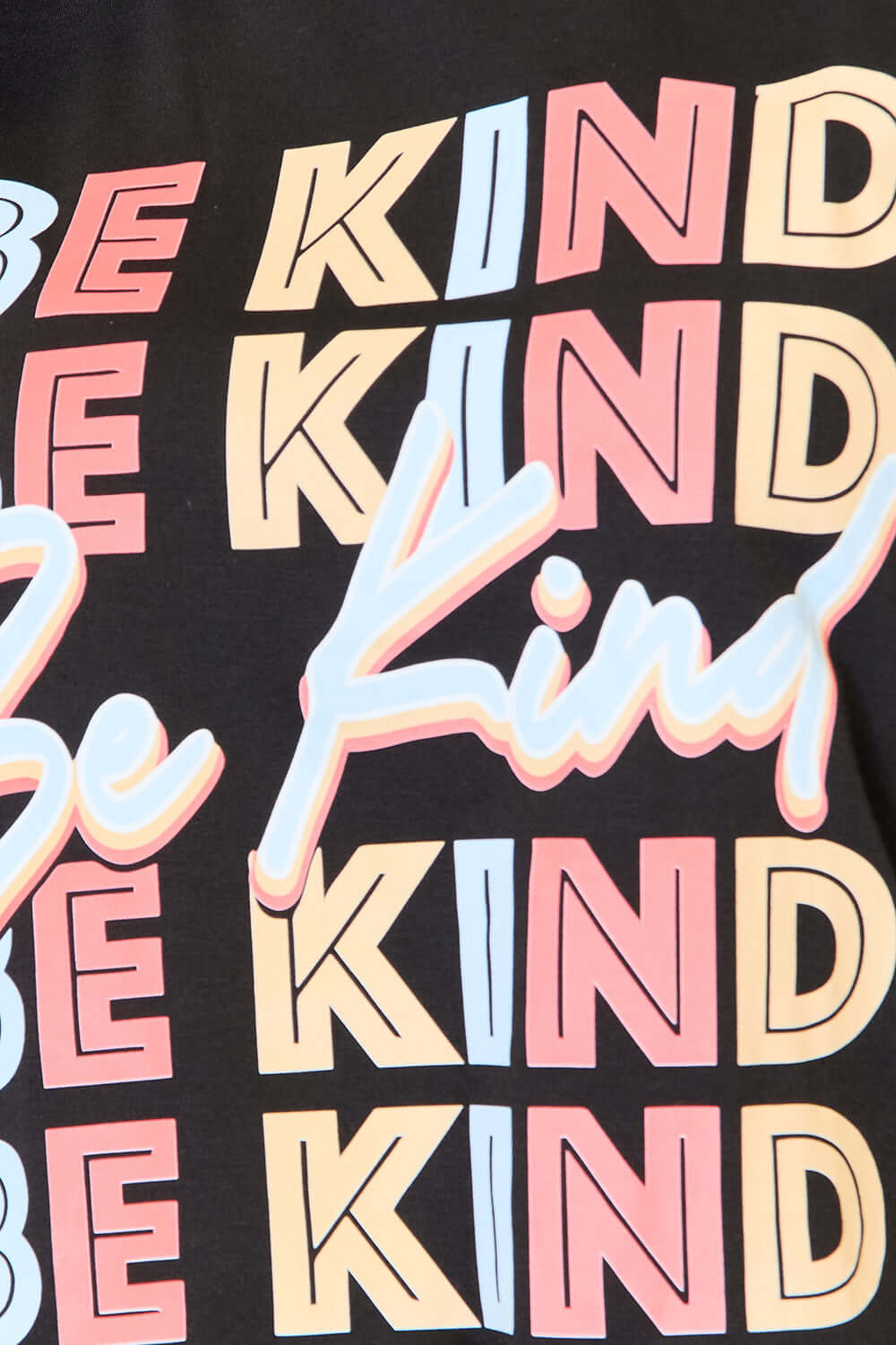 SIMPLY LOVE BE KIND Graphic Round Neck T-Shirt at Bella Road