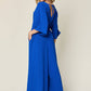 DOUBLE TAKE Full Size Half Sleeve Wide Leg Jumpsuit at Bella Road