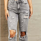 BAYEAS Acid Wash Distressed Straight Jeans at Bella Road