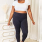 DOUBLE TAKE Wide Waistband Sports Leggings at Bella Road